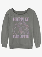 Disney Beauty and the Beast Happily Ever After Belle Adam Girls Slouchy Sweatshirt