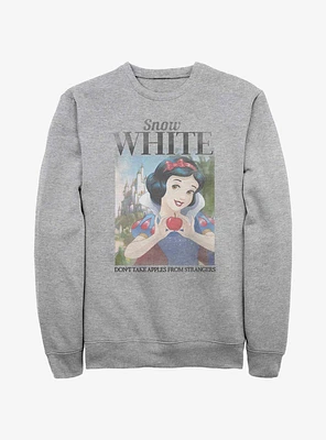Disney Snow White and the Seven Dwarfs Don't Take Apples From Strangers Sweatshirt