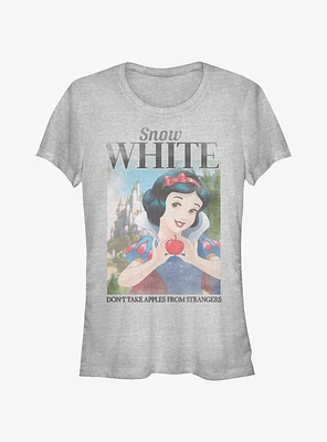 Disney Snow White and the Seven Dwarfs Don't Take Apples From Strangers Girls T-Shirt