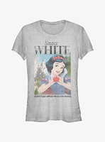 Disney Snow White and the Seven Dwarfs Don't Take Apples From Strangers Girls T-Shirt