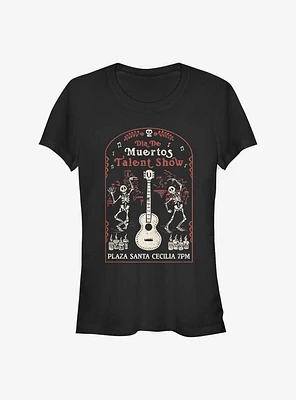 Disney Pixar Coco Dia De Muertos Talent Show Girls T-Shirt