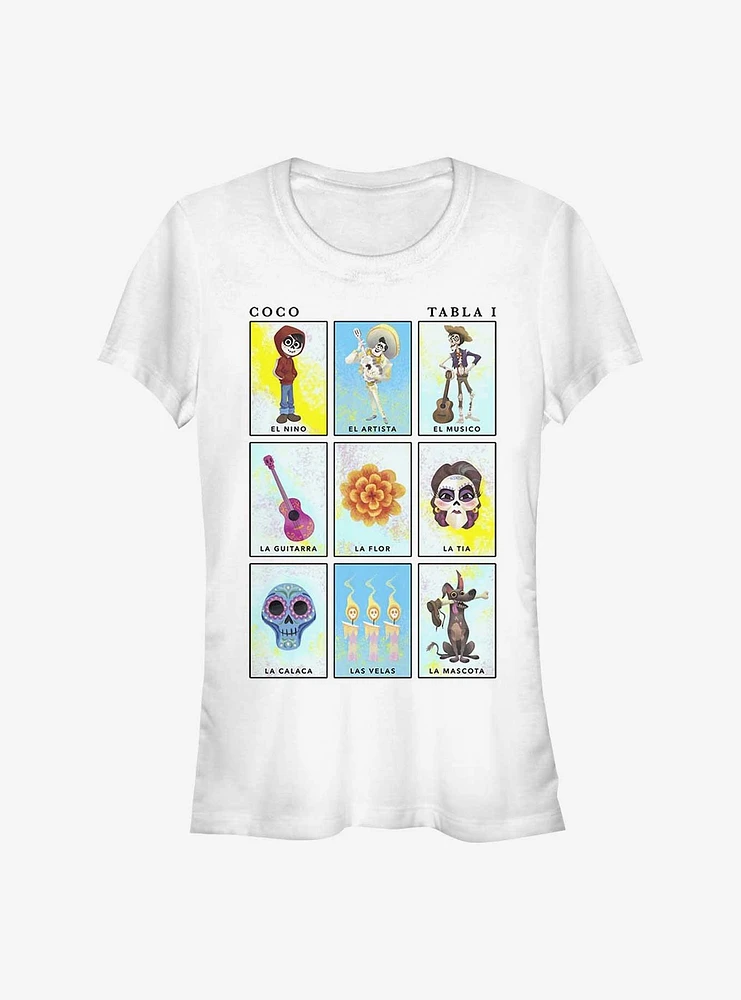Disney Pixar Coco Cards Girls T-Shirt