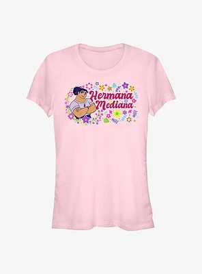 Disney Pixar Encanto Hermana Mediana Luisa Girls T-Shirt