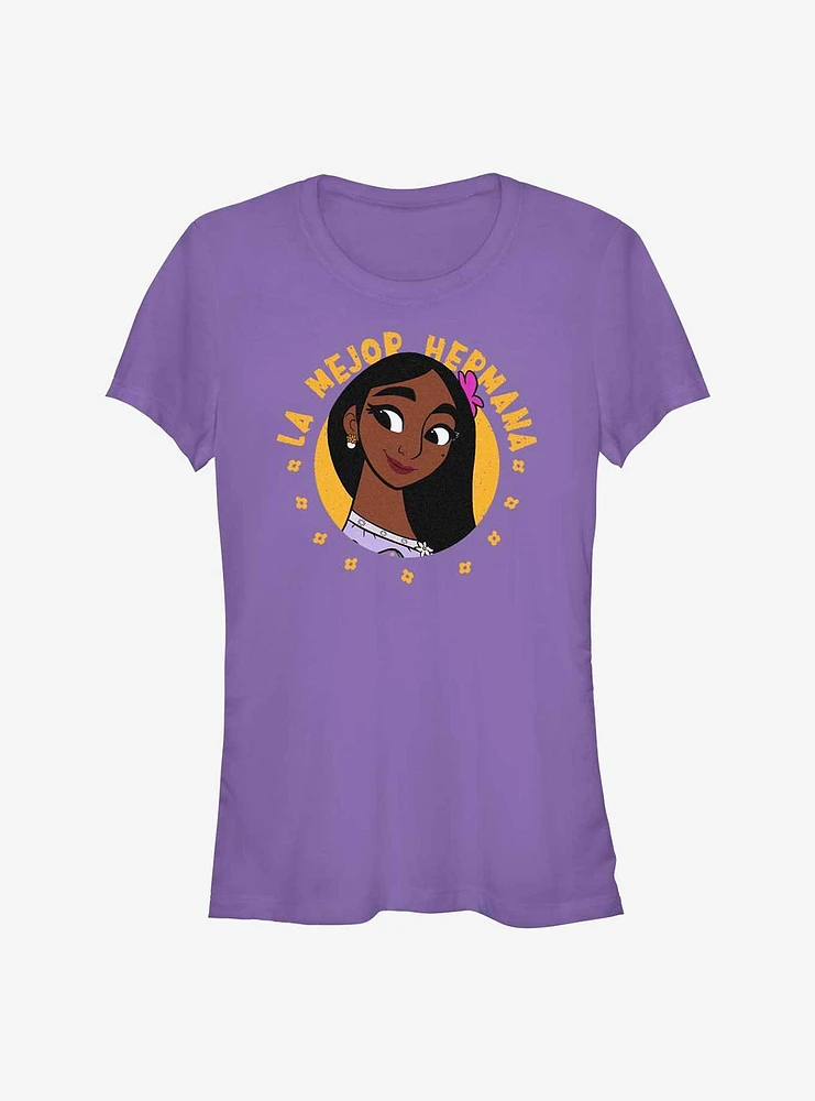 Disney Pixar Encanto Isabela Mejor Hermana Girls T-Shirt