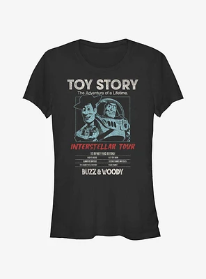 Disney Pixar Toy Story Tour Poster Girls T-Shirt