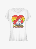 Disney The Little Mermaid Rainbow Ariel Girls T-Shirt