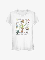Disney Tinker Bell Cute Elements Girls T-Shirt