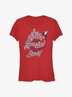 Disney Tinker Bell She Leaves Sparkle Girls T-Shirt