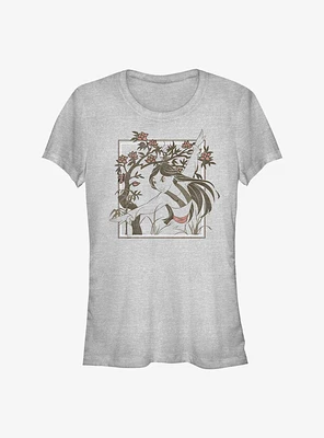 Disney Mulan Blooming Warrior Girls T-Shirt