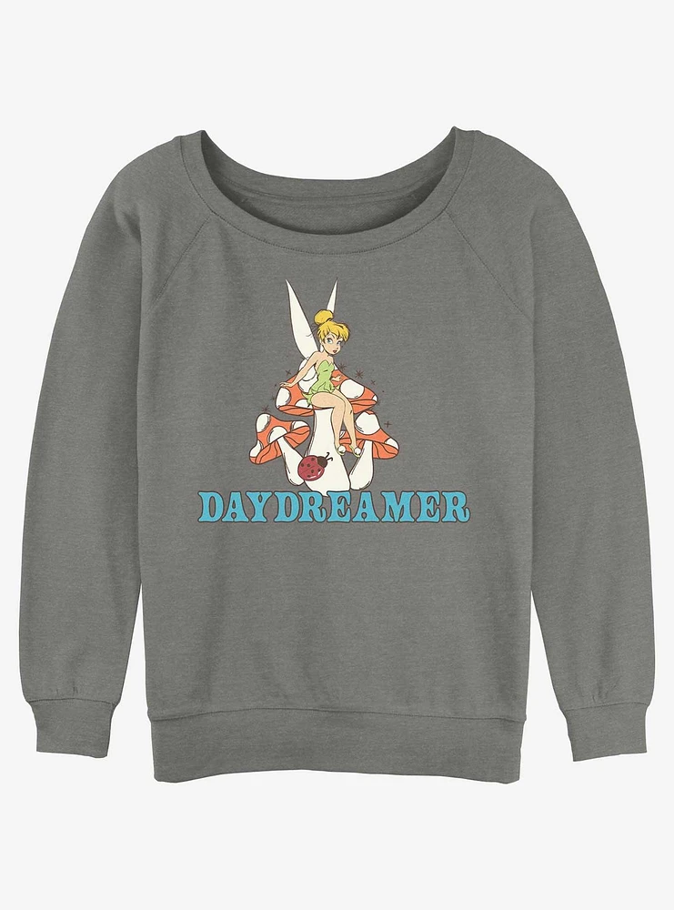 Disney Tinker Bell Day Dreamer Girls Slouchy Sweatshirt