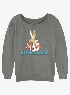 Disney Tinker Bell Day Dreamer Girls Slouchy Sweatshirt