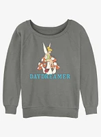 Disney Tinker Bell Day Dreamer Girls Slouchy Sweatshirt