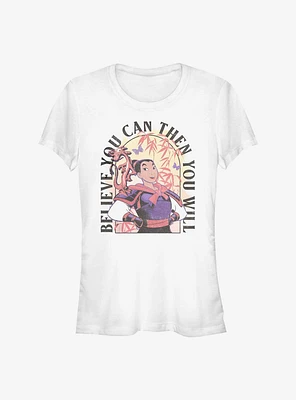 Disney Mulan Believe You Can Girls T-Shirt