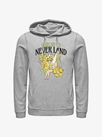 Disney Tinker Bell Tulips Take Me To Never Land Hoodie