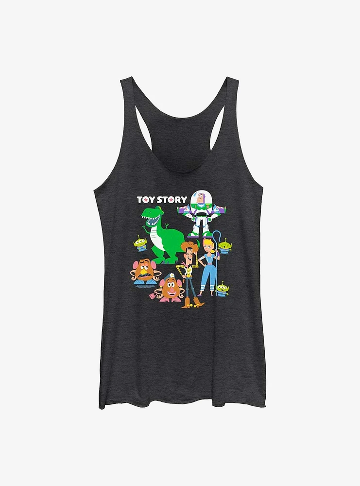 Disney Pixar Toy Story 4 Line Up Girls Tank