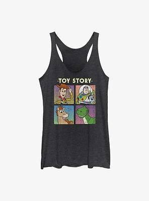 Disney Pixar Toy Story Woody Buzz Rex and Bullseye Girls Tank