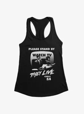 They Live Watch TV Womens Tank Top