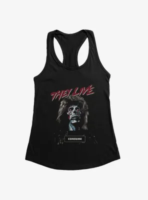 They Live Consume Womens Tank Top