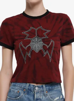 Her Universe Marvel Madame Web Spiderweb Tie-Dye Girls Baby T-Shirt