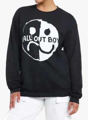 Fall Out Boy Split Smile Girls Sweatshirt