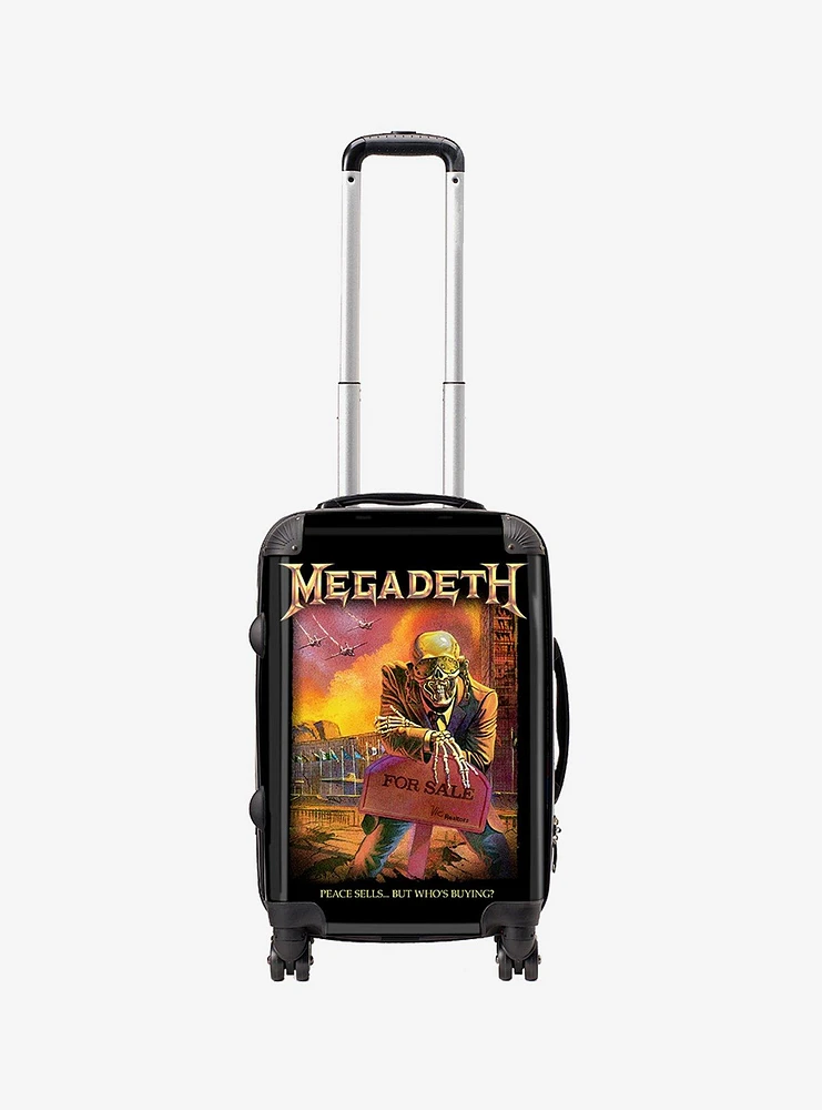 Rocksax Megadeth Peace Sells Travel Luggage