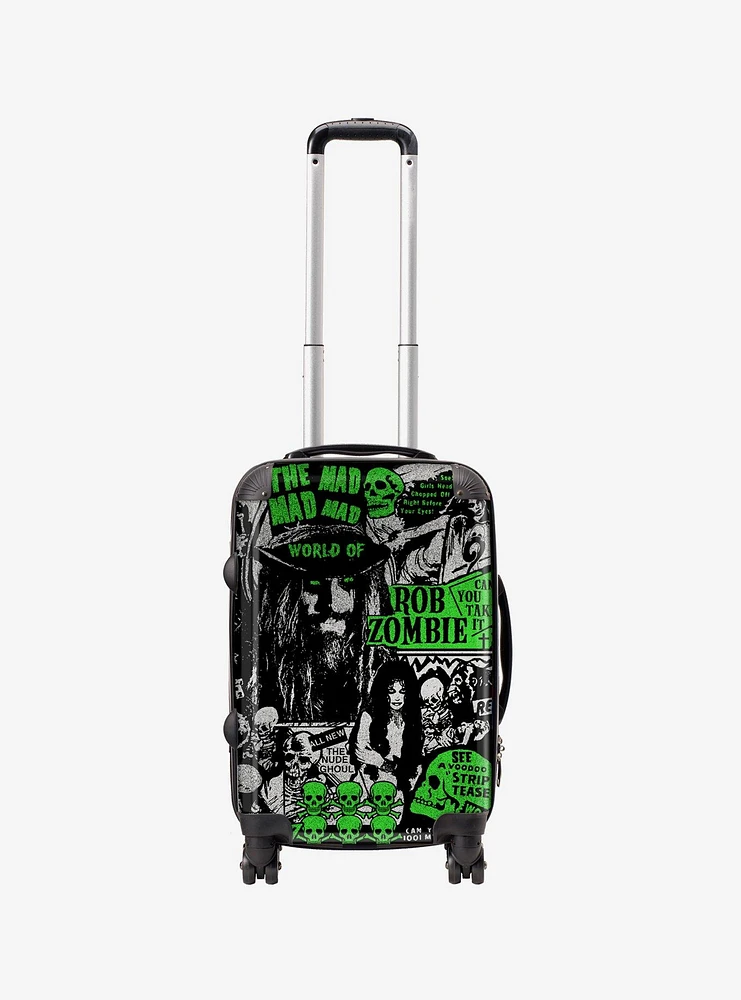 Rocksax Rob Zombie Mad Mad World Travel Luggage