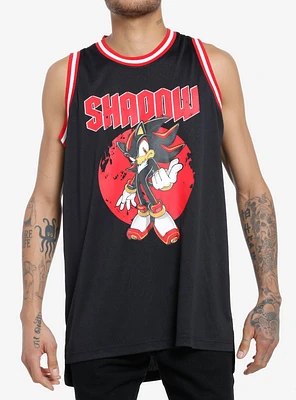 Sonic The Hedgehog Shadow Basketball Jersey