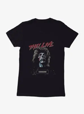 They Live Consume Womens T-Shirt