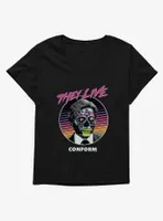 They Live Conform Womens T-Shirt Plus