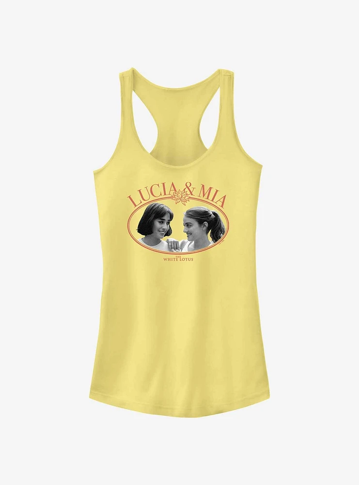 White Lotus Lucia And Mia Girls Tank