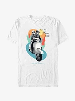 White Lotus Scooter Love T-Shirt