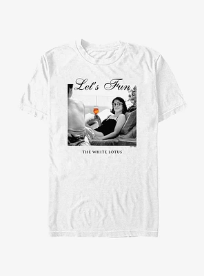 White Lotus Let's Fun Lucia T-Shirt