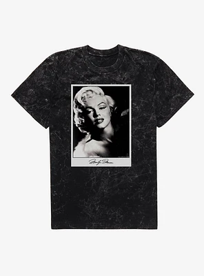 Marilyn Monroe Portrait Mineral Wash T-Shirt