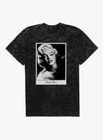 Marilyn Monroe Portrait Mineral Wash T-Shirt