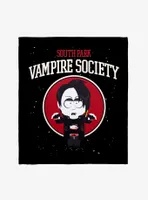 South Park Vampire Society Throw Blanket
