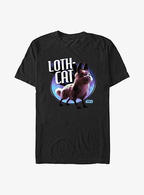 Star Wars Ahsoka Loth-Cat T-Shirt Hot Topic Web Exclusive