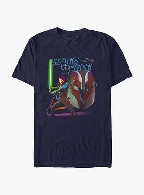 Star Wars Ahsoka Sabine Wren T-Shirt Hot Topic Web Exclusive