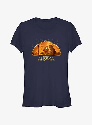 Star Wars Ahsoka Unexpected Meeting Girls T-Shirt