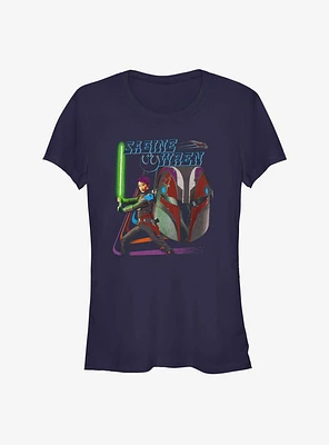 Star Wars Ahsoka Sabine Wren Girls T-Shirt Hot Topic Web Exclusive