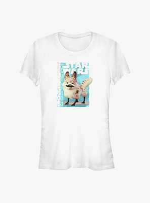 Star Wars Ahsoka Loth-Cat Portrait Girls T-Shirt