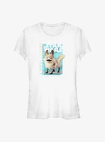 Star Wars Ahsoka Loth-Cat Portrait Girls T-Shirt