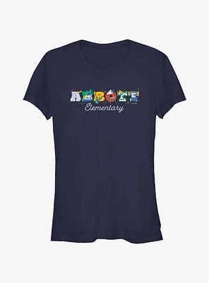 Abbott Elementary Color Logo Girls T-Shirt