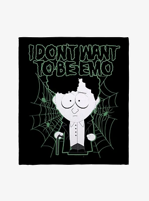South Park I Don't Want To Be Emo Throw Blanket