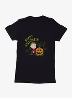 Peanuts Happy Halloween Linus Womens T-Shirt