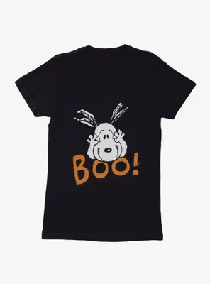 Peanuts Snoopy Boo Womens T-Shirt