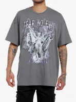 Social Collision® Fear No Evil Oversized T-Shirt