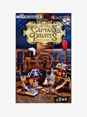 Re-Ment Captain & Pirates Figure Set Blind Box