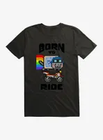 Nyan Cat Born To Ride T-Shirt
