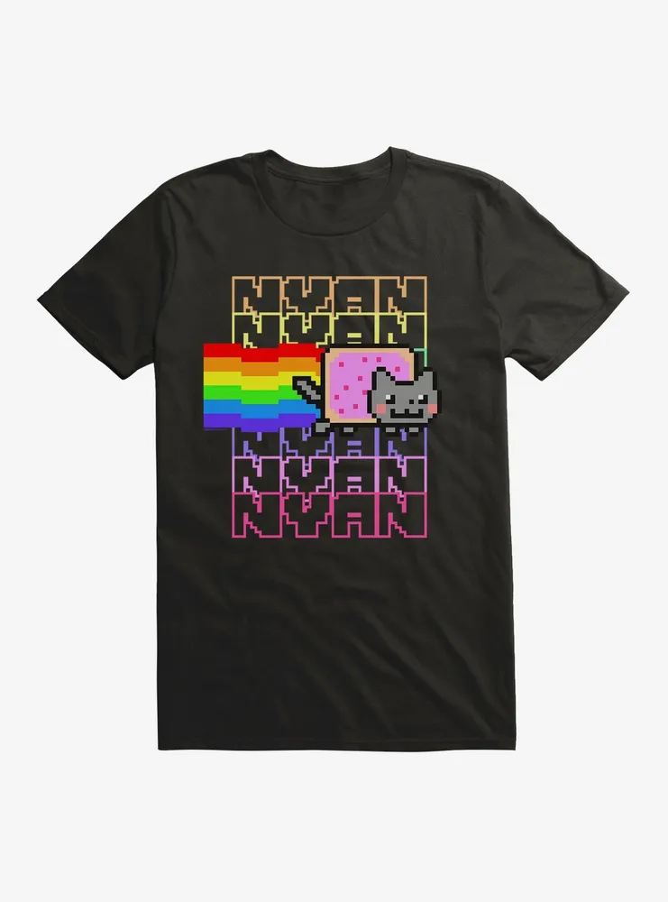 Nyan Cat Rainbow T-Shirt