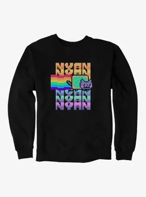 Nyan Cat Pastel Rainbow Sweatshirt
